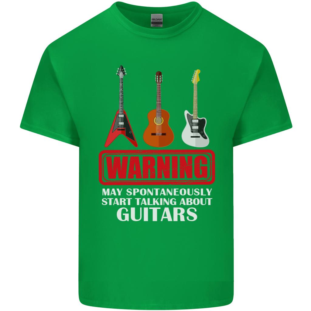 May Start Talking About Guitars Guitarist Unisexs Light Cotton TShirt