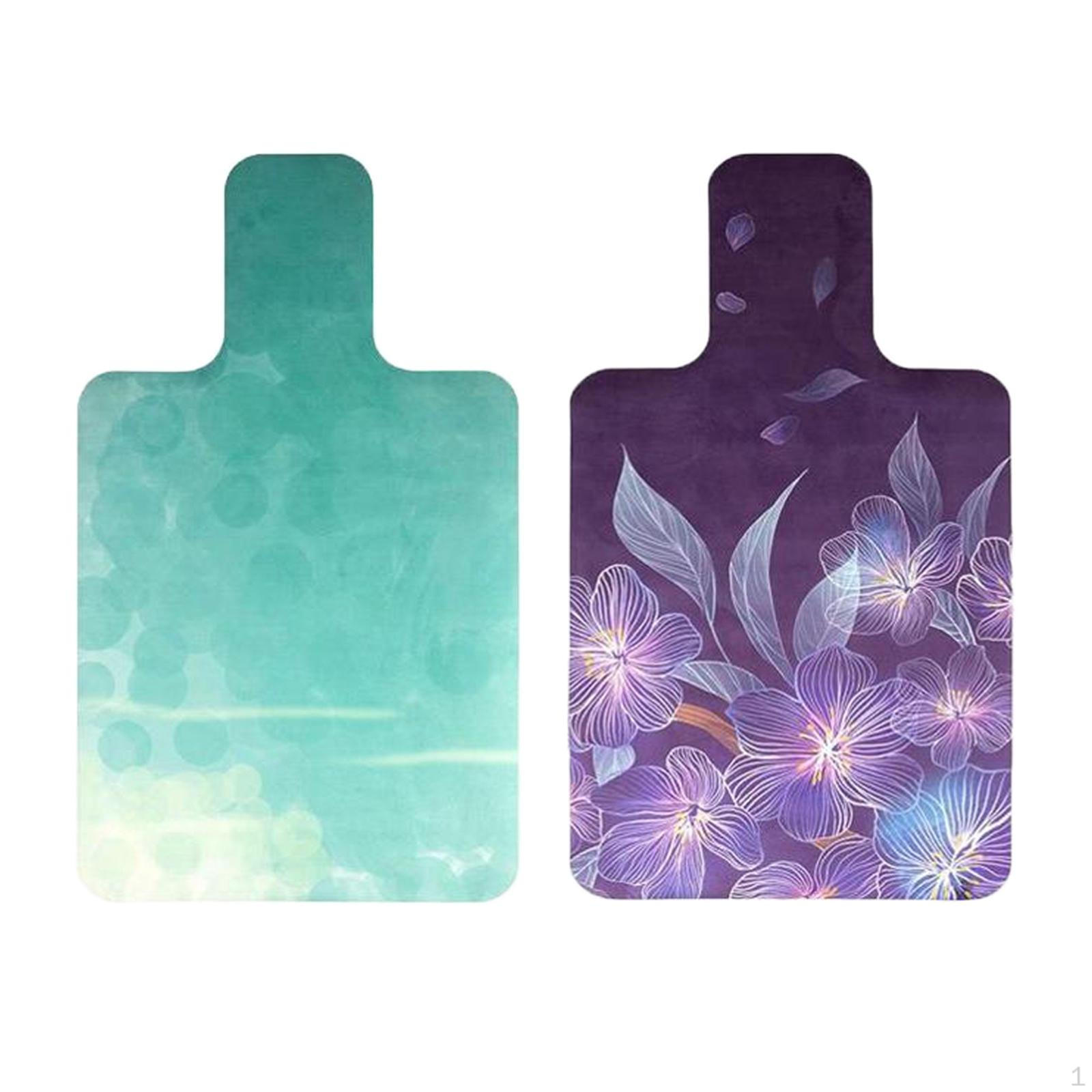 

2x Коврик для пилатеса реформера Полотенце Коврик для йоги и скакалки Нескользящий Дорожный Коврик для тренажерного зала Медитации Коврики для кора