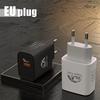 33W Usb Phone Charger Pd Fast Charging Power Adapter For Iphone For Ipad For Samsung Huawei Xiaomi Tablet Wall Eu/Us/Uk Plug