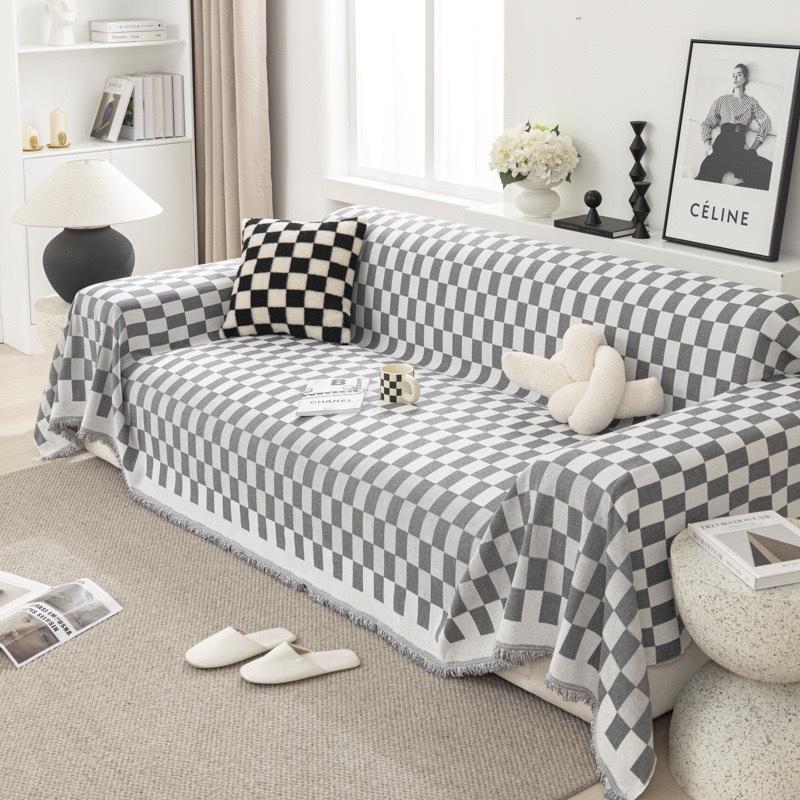 Sofa Handtuchbezug Tuch Sofabezug Universal Vollbezug Vier Jahreszeiten Universal Chenille Ins Sofateppich Kissen