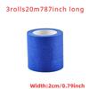 3 Roll/Set Paint Tape Multi-Surface Masking Easy Removal Paint Tape Security Wall Painting Crafts Art Construction Home 20m/RollPinstriping Tape 3