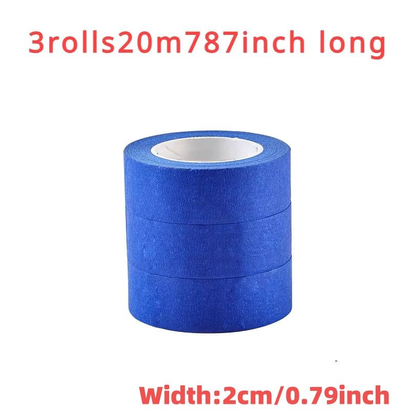 3 Roll/Set Paint Tape Multi-Surface Masking Easy Removal Paint Tape Security Wall Painting Crafts Art Construction Home 20m/RollPinstriping Tape 3