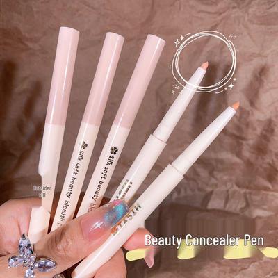 HISYI Wasserdichter Concealer-Stift - Langanhaltende Deckkraft für Unreinheiten und Akne, Natürliche Kontur, Nude Lipliner, Aufhellstift für die Augenpartie.