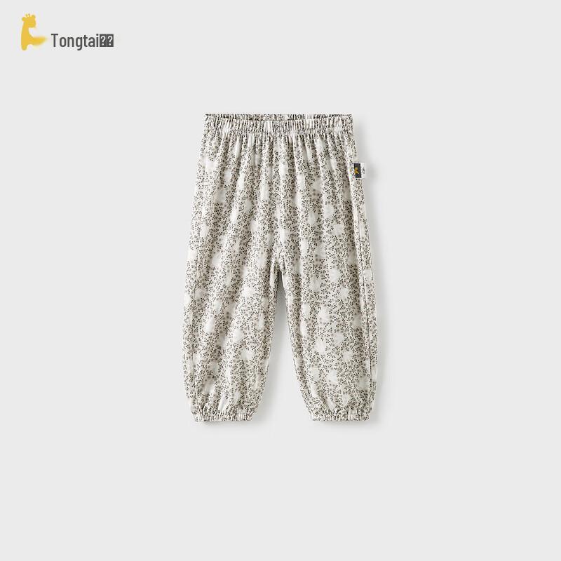 TONGTAI Kids Summer Lightweight Mesh Drawstring Pants 100cm