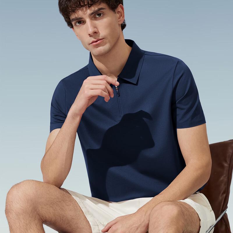 Judger Men s Cotton Modal Business Casual Short Sleeve T-Shirt XL
