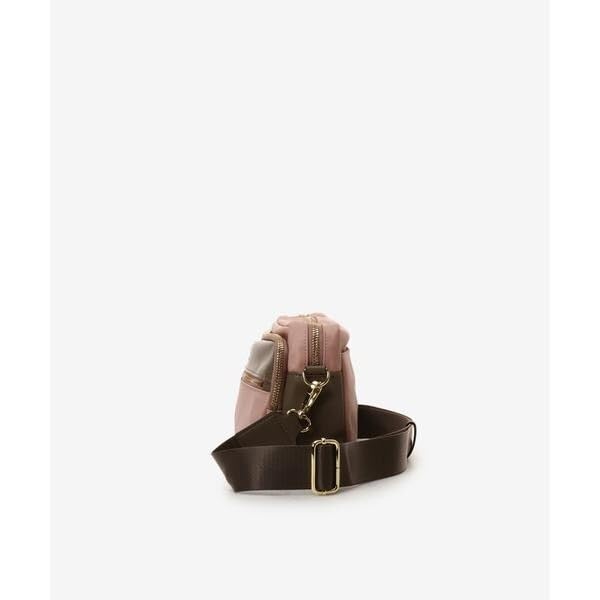 Und Chouette Damen-Schultertasche aus Polyester, 00482320105331, Dunkelbraun