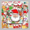 50pcs Christmas Stickers, Waterproof, Self Adhesive, for Water Bottles, Ipad, Skateboard, Luggage, Phone