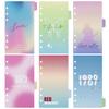 A5 A6 Separation Page Color Index Loose Leaf Manual Account Replacement Separation Page Management Index