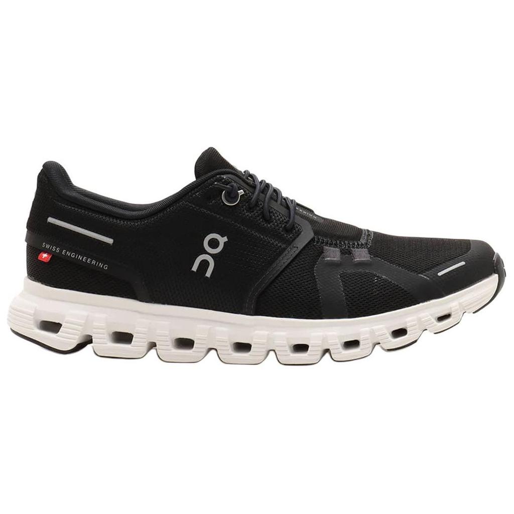 ON Cloud 6 Black White Women Sneakers 3WF10060299