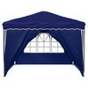 Pop Up Party Tent 288 X 288 X 245 Cm Blue Oxford Fabric
