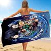 1Pc Fantasy Heroes Unite Beach Towel, Quick Dry, Multi-Use for Beach Pool Gym Yoga Home Travel, Christmas, Halloween, Xmas Gift S929163