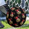Cristiano Ronaldo20 Taille 5 Ballon de Football Cousu à la Machine Entraînement et Matchs Intérieur/Extérieur Accessoire de Football Décoration d'Intérieur Distinctive et Cadeau de Fête
