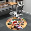 1pc Mario Kart Office Round Area Rug, Bedroom Living Room Home Decor, Room Deco,  Offic a1016198