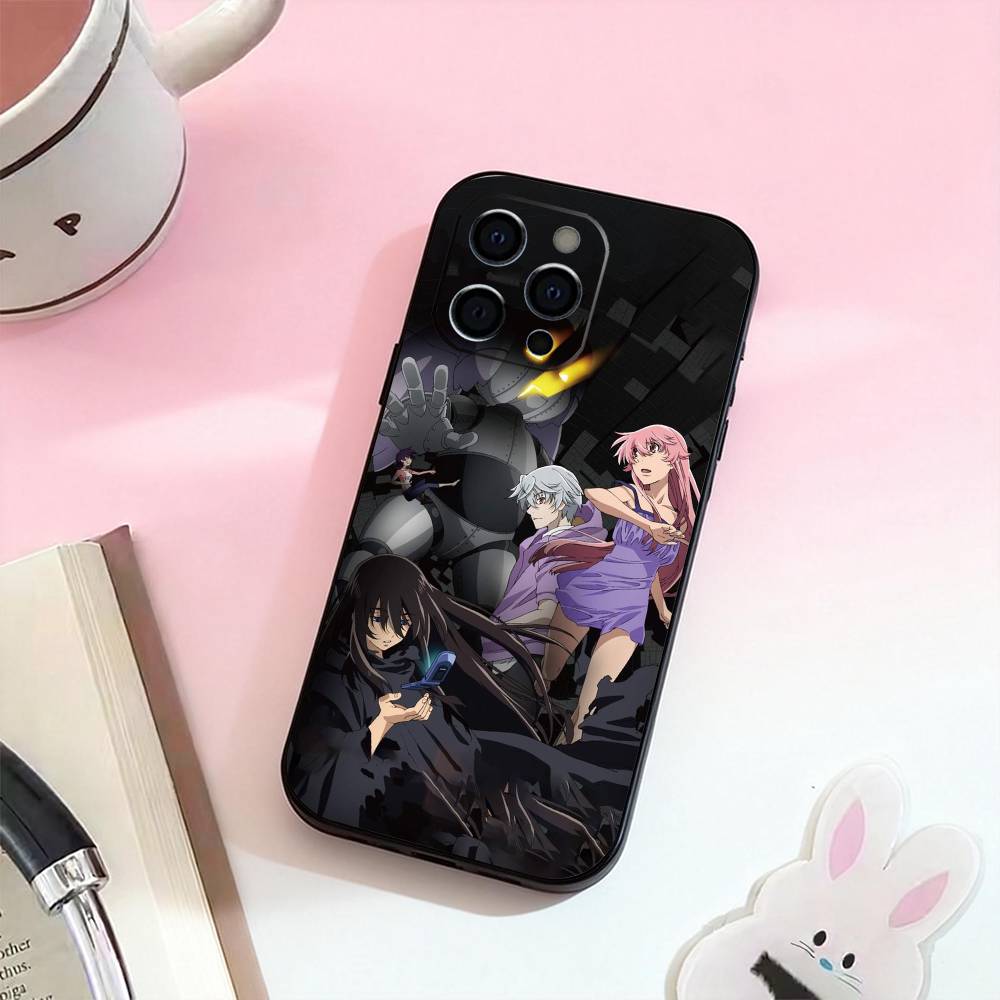 

Чехол для телефона Аниме Дневник Будущего Для iPhone 17,16,15,14,13,12,11 Plus,Pro,Max,XS Силиконовый Мягкий Чехол iPhone14Pro