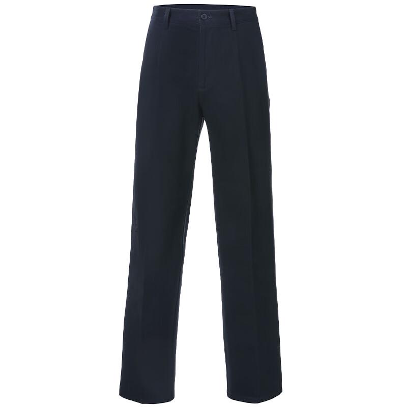 

Men s Single Pleat Business Casual Straight-Leg Trousers 33