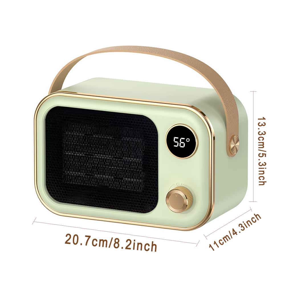 Portable Electric Heater Home Warmer Space Heater Portable With LED Display Screen PTC Ceramic Heating for Home