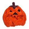 Unique Cartoon Plush Helmets Accessory Lovely Plush Pumpkins Helmets Hat for Bikers and Motorbikers 55KF