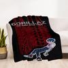 1pc Gorillaz Tour Outdoor Blanket Lightweight Flannel, All-Season Use for Sofa, Bed, Travel, Camping, Living Room, Office, Couch046