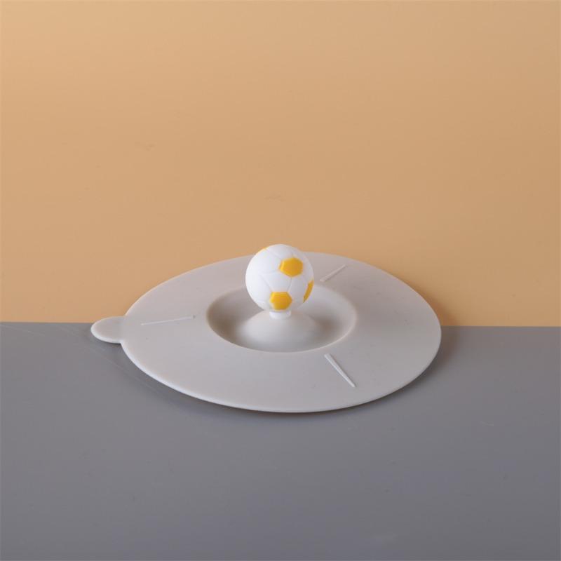 Triangular Division, Shell-shaped Cup Lid, Silicone Cover, Food-grade, Dust-proof, Universal