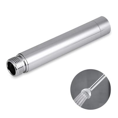 Shower Arm Extension, Shower Head Extender Water Lowers Existing Shower Head, Brushed Finish Made Of Solid Metal