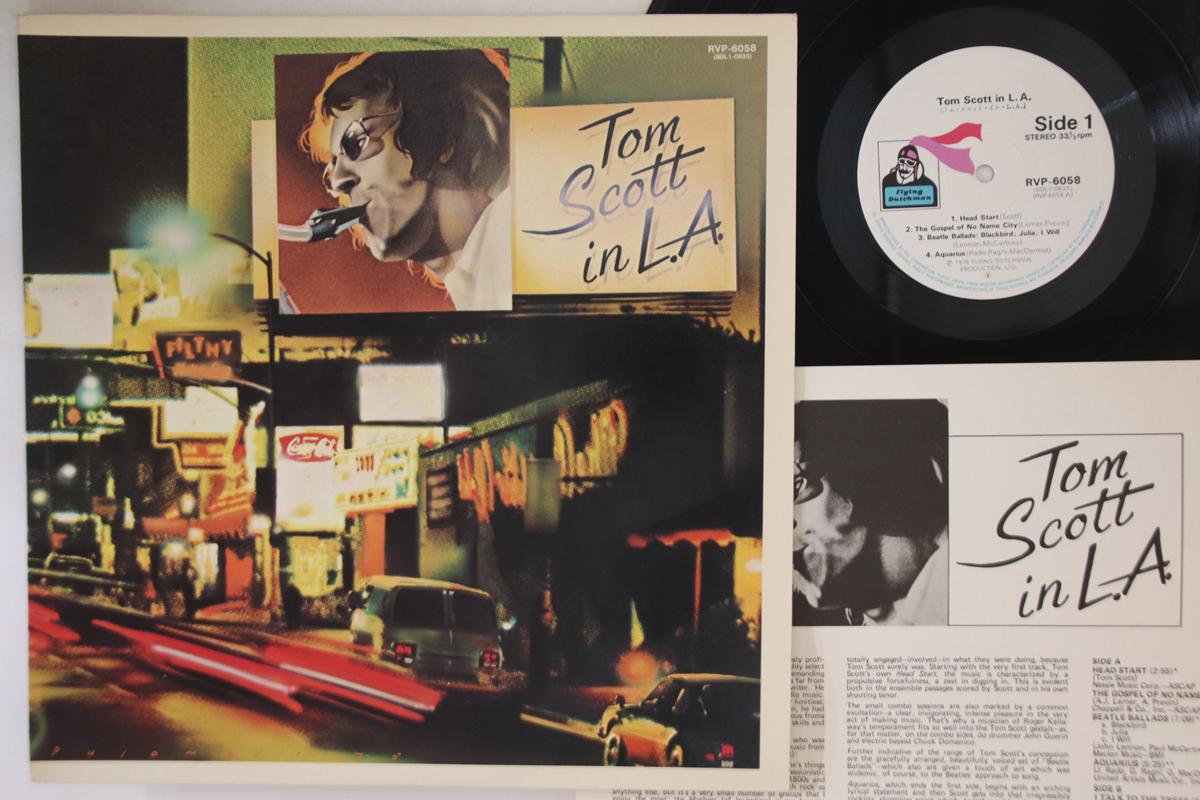 

LP Record TOM SCOTT - Tom Scott In L.a. RVP6058 FLYING DUTCHMAN 1976 Japan Jazz Used