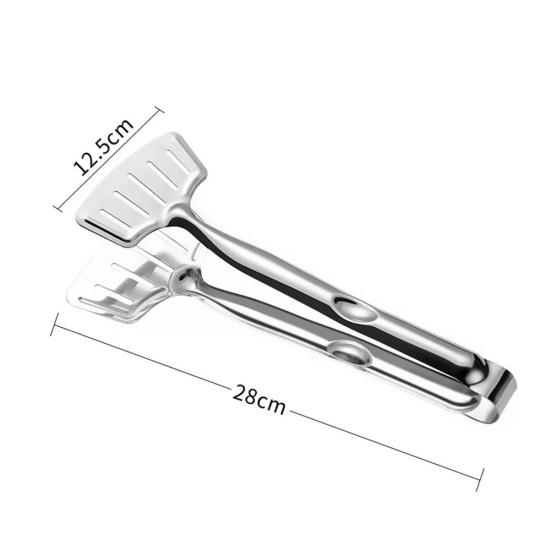 Kitchen Food BBQ Non-stick Tongs Baking Cooking Clamp Bread Steak Clip Tool