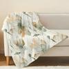 Lightweight Soft Flannel Blanket - Skin-friendly, Cozy for Home Sofa Napping, Xmas & Halloween Decor, Gentle Style