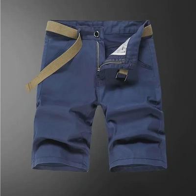 Men's Mid-Length Pure Cotton Casual Shorts - Summer Outdoor Wear