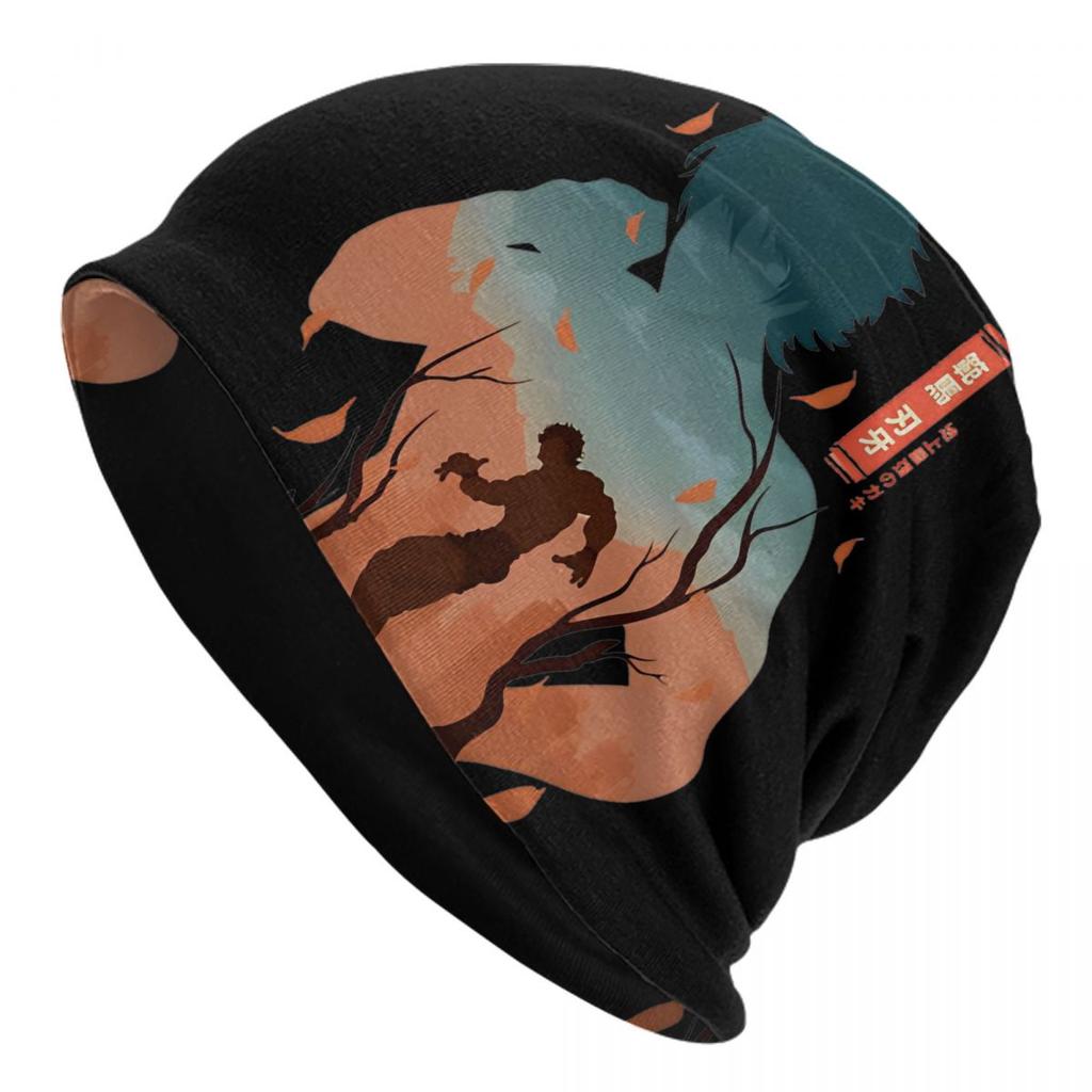 Bakihanma Silhouette Bonnet Hats Autumn Winter Outdoor Skullies Beanies Hats Unisex Summer Thermal Elastic Caps