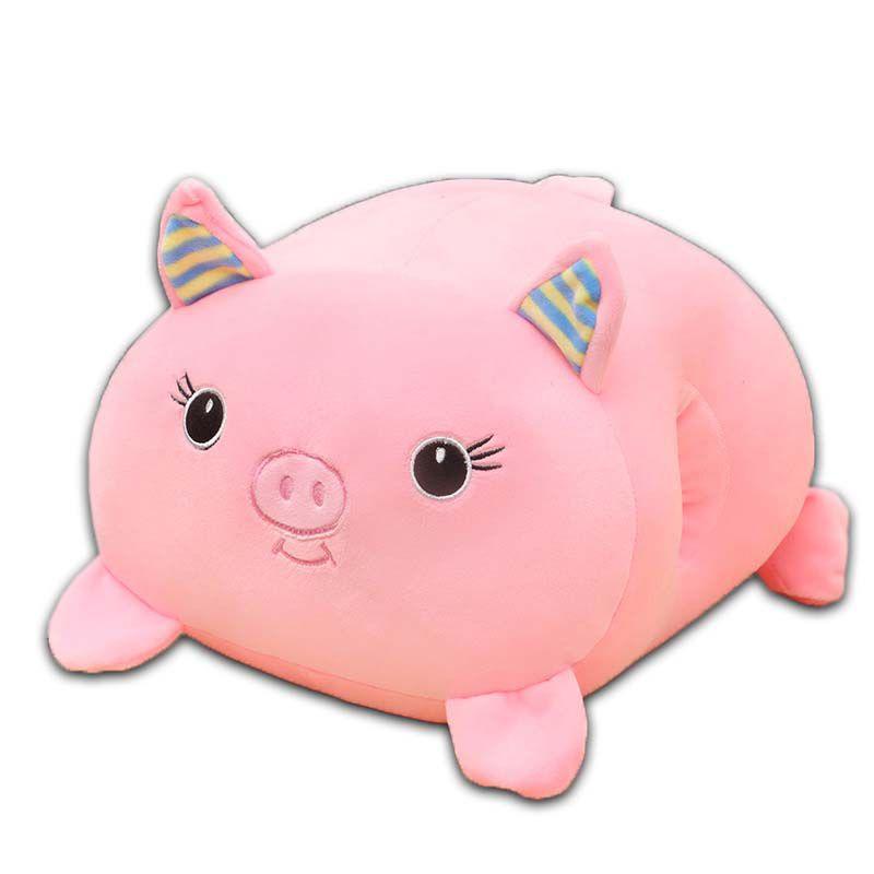 

Аниме Тоторо грелка для рук Свинья Динозавр Пингвин Медведь руки внутри подушки мягкая кукла мультяшный плюш Pig