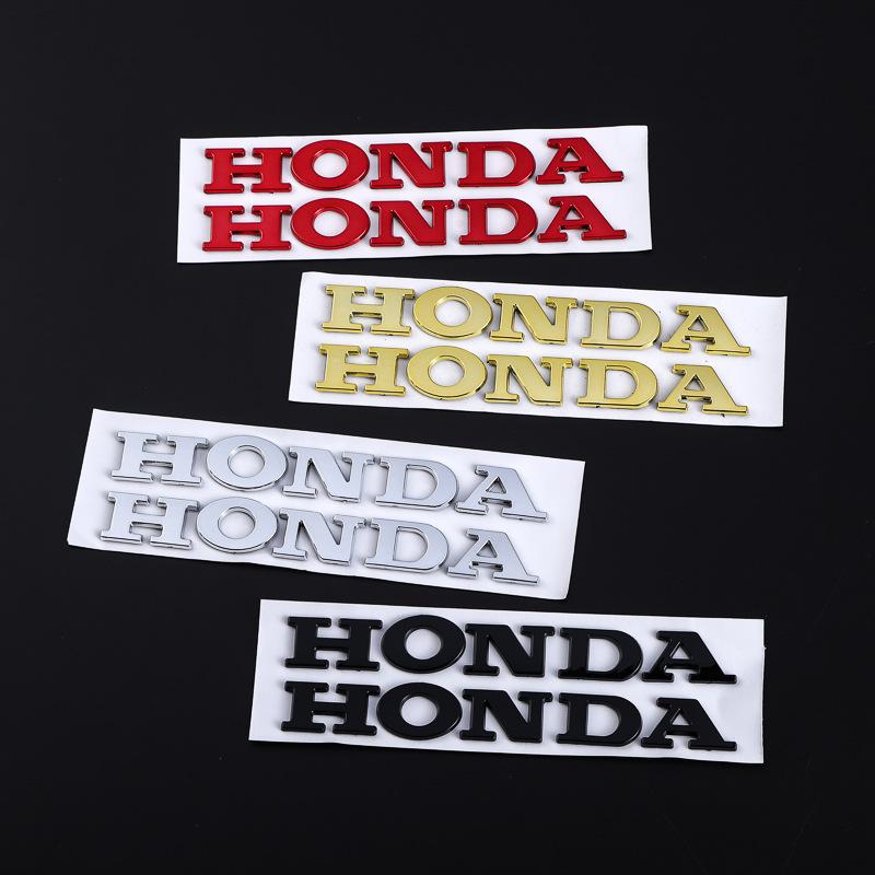FIQ1 Honda Logo Sticker Letter Label for Motorcycle Sticker Logo Waterproof Stickers for Pcx160 Nss350 Pcx125 Cbr650r Fuel Tank