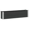 Raised Garden Bed Black 150 X 30 X 36 Cm