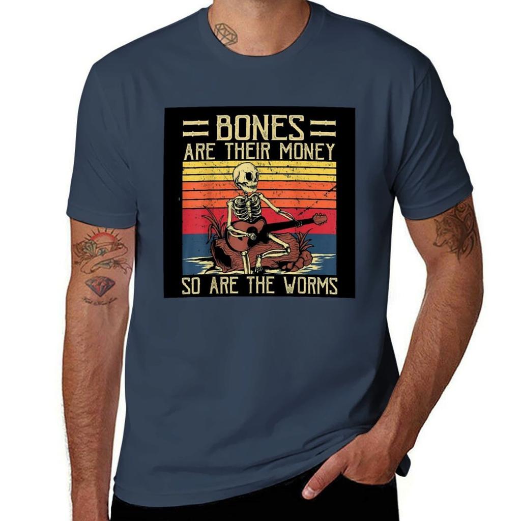 Bones Are Their Money T-Shirt Printed T Shirts for Man T Shirts for Man Pack White Man T Shirt Luxury T-Shirt