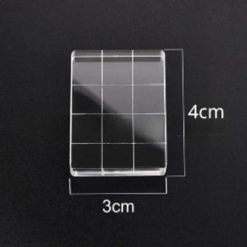 

Прозрачный акриловый блок для штампа, прозрачный акриловый блок для прозрачной печати, самодельный скрапбукинг, декоративный фотоальбом