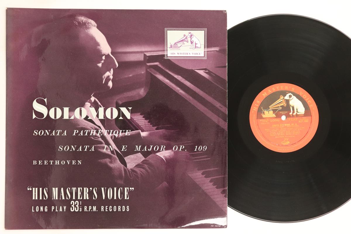 

LP Record SOLOMON Beethoven Sonata c Minor Op13 Path ALP1062 HMV 1954 UK Classical Used