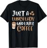 La cuoca della mensa ama l'amante del caffè divertente scuola Mensa Scolastica Regalo T-Shirt Unisex