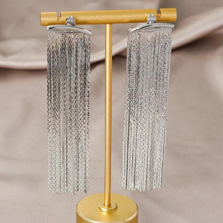 Irregular Tassels Earrings Comfortable Extended Wear Women Jewelry