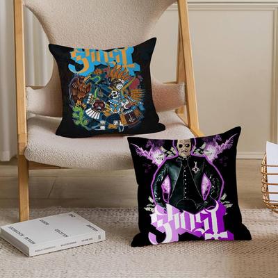 Pop Band T-The Ghosts 45*45cm Cushion Cover Pillow Cover Decor Pillowcase Home Pillowcase For Couch Pillow