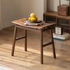 New Chinese Style Black Walnut Stool Comfortable Long Sitting Shoe Changing Ottoman Solid Wood Living Room Furniture Home Decor