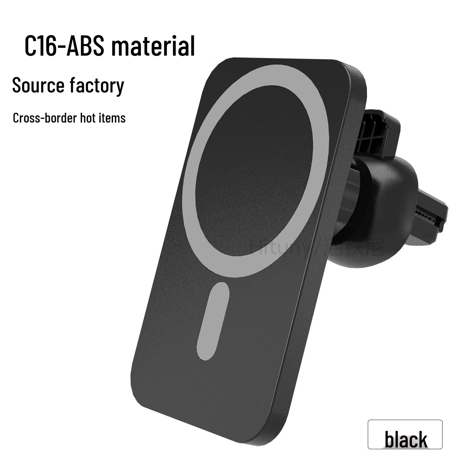 

15W Magnetic Wireless Car Charger & Phone Holder for Apple & Android