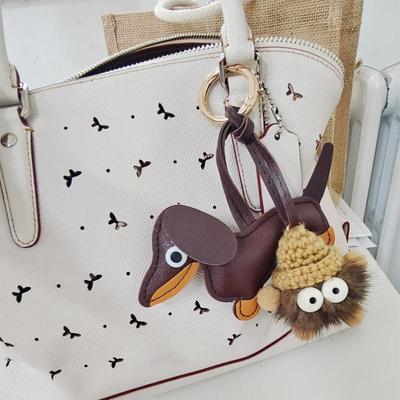 Niedlicher Mini-Rucksack Hängender Handtaschenanhänger Taschenanhänger Taschenzubehör