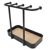 Jewelry   Stand with Wooden Tray Jewelry   Hook for Necklace Bracelets Ear s   Keys Watches