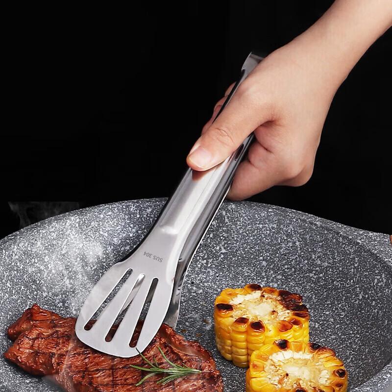 S304 Stainless Steel Food Tongs