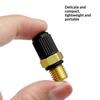 1Set M8x1 High-Quality Air Valves Durable Brass Tire Valve Stems For Car Motorcycle Bike Tires Caps DIY Accessories Valve Stems 1
