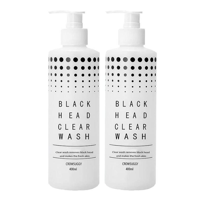 

2PCS 400ml Nose Blackhead Removal Liquid Peeling Solution Facial Cleaning Liquid T-Zone Deep Cleaning Skin Care Pore Minimizer