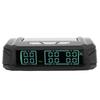 6-kołowy system monitorowania ciśnienia w oponach ciężarówki Bezprzewodowy monitor TPMS zasilany energią słoneczną z 6 czujnikami do lekkiej ciężarówki RV
