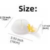 1/2pcs Egg Separator Egg Yolk Separator with Bowl Clip Egg White and Yolk Separation Kitchen Tools Hollow Design Easy Clean