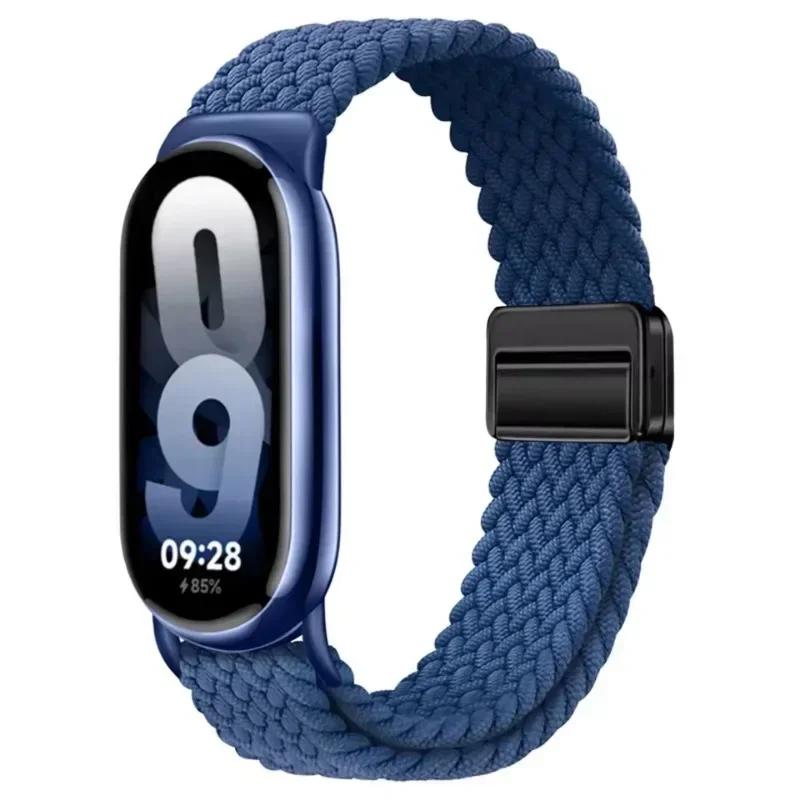 Braided Nylon Strap for Xiaomi Mi Band 10/9/8 Smart Watch Replaceable Wristband Correa for Xiaomi Mi Band 9/Mi Band 10 Bracelet