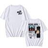 Męskie koszulki Bando Boyz Free Tour 2025 T-shirt Kidd Keo Koszulka z nadrukiem graficznym Letni T-shirt z krótkim rękawem Bawełniany T-shirt Streetwear