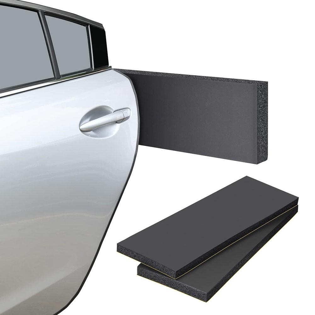 

2pcs Door Protect Trim Accessories Black Bumper Corner